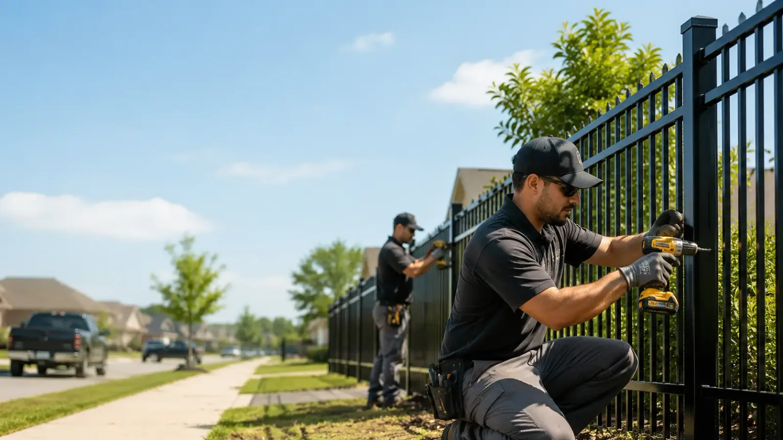 Metal Fence Installation in Black River, MI